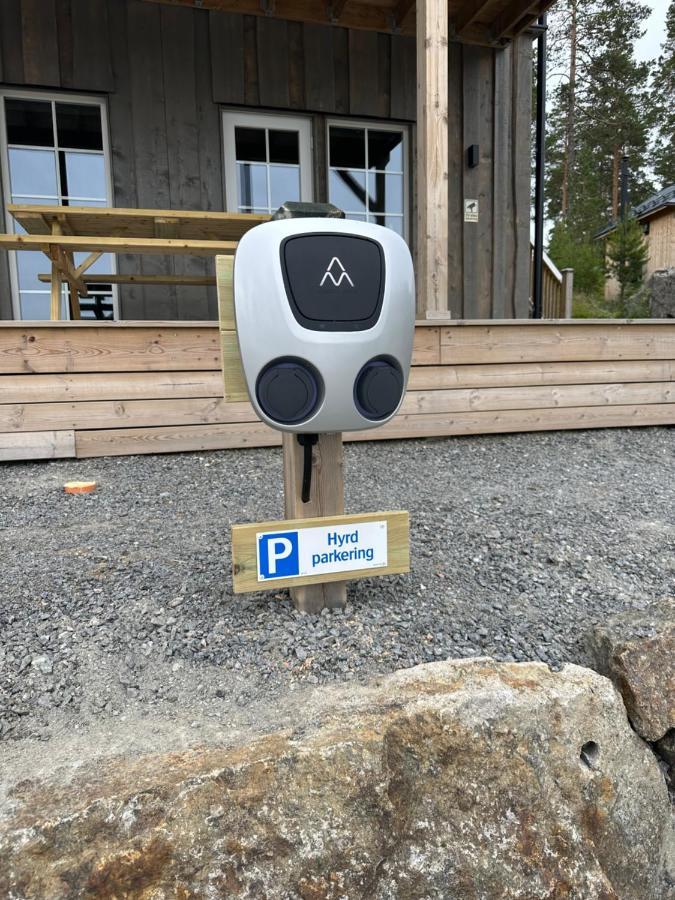 Modern Stuga Med Ski Lodge Kaensla ยาร์ฟโซ ภายนอก รูปภาพ
